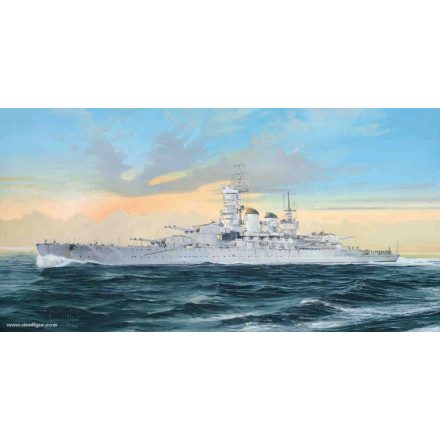 Trumpeter Italian Navy Battleship RN Littro 1941 makett