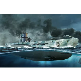 Trumpeter DKM Navy Type VII-C U-Boat makett