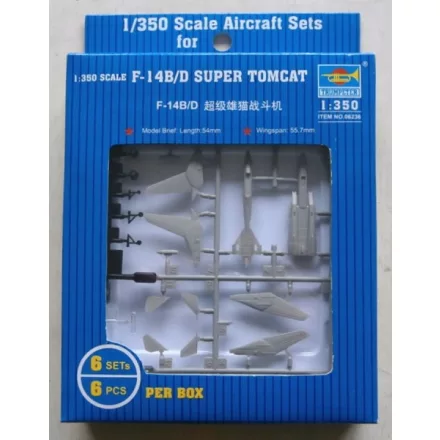 Trumpeter 1:350 F-14B/D Super Tomcat (6db) makett