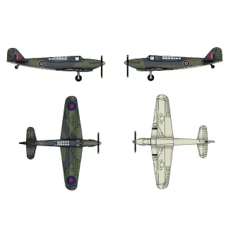 Trumpeter Fulmar MK.1 makett kiegészítő