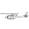 Trumpeter Gazelle Helicopter makett kiegészítő