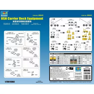 Trumpeter USN Carrier Deck Equipment makett kiegészítő
