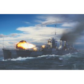 Trumpeter HMS York makett