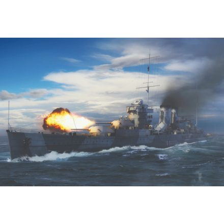 Trumpeter HMS York makett