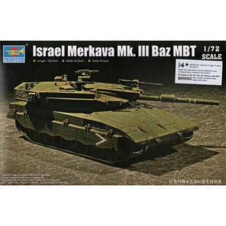 Trumpeter Israel Merkava Mk. III Baz MBT makett