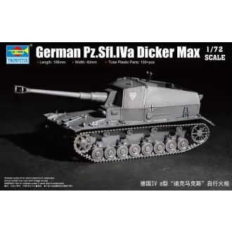 Trumpeter German PZ.Sfl.Iva Dicker Max harcjármű makett