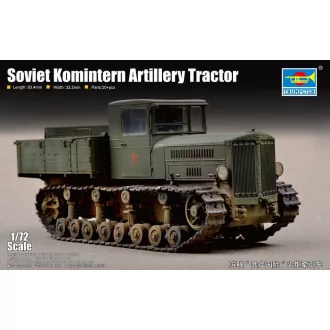   Trumpeter Soviet Komintern Artillery Tractor harcjármű makett