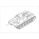 Trumpeter Soviet SU-152 Self-propelled Heavy Howitzer - Late harcjármű makett