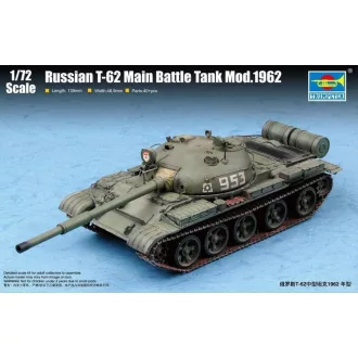  Trumpeter Russian T-62 Main Battle Tank Mod.1962 harcjármű makett