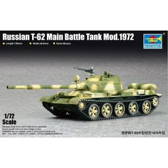   Trumpeter Russian T-62 Main Battle Tank Mod.1972 harcjármű makett