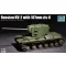 Trumpeter Russian KV-2 with 107mm zis-6 harcjármű makett