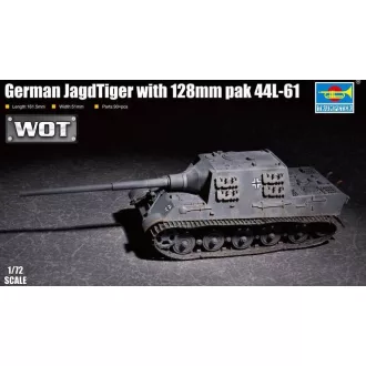   Trumpeter German JagdTiger with 128mm pal 44L-61 harcjármű makett