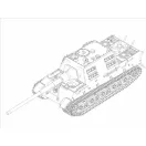 Trumpeter German JagdTiger with 128mm pal 44L-61 harcjármű makett
