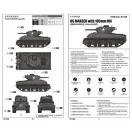Trumpeter US M4A3E8 with 105mm M4 harcjármű makett