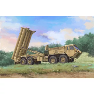   Trumpeter Terminal High Altitude Area Defence (THAAD) harcjármű makett
