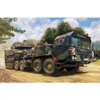   Trumpeter Faun SLT-56 Franziska Panzertransporter katonai vontató / teherjármű makett