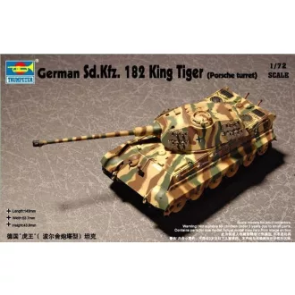 Trumpeter German Sd.Kfz. 182 King Tiger harcjármű makett