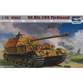 Trumpeter Sd.Kfz. 184 Tiger Ferdinand harcjármű makett