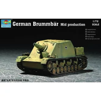 Trumpeter German Brummbär Mid Production harcjármű makett