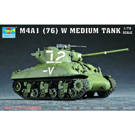 Trumpeter M4A1 (76) W Tank makett