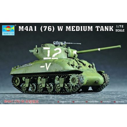 Trumpeter M4A1 (76) W Tank makett