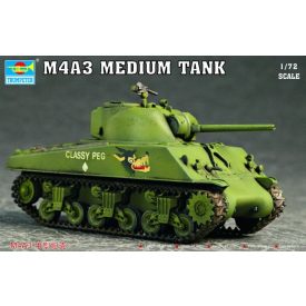 Trumpeter M4A3 Tank makett