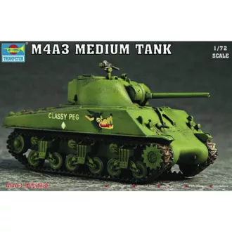 Trumpeter M4A3 Tank harcjármű makett