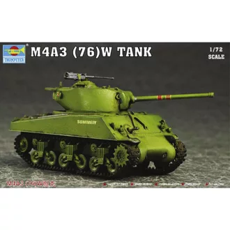 Trumpeter M4A3 76(W) Tank harcjármű makett