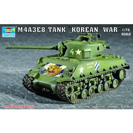 Trumpeter M4A3E8 Tank (T80 Track) makett
