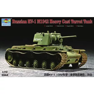 Trumpeter KV-1 1942 Heavy Cast Turret harcjármű makett