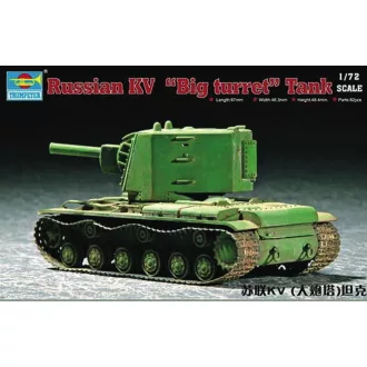 Trumpeter Soviet KV Big Turret harcjármű makett