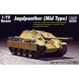 Trumpeter German Jagdpanther (Mid Type) harcjármű makett