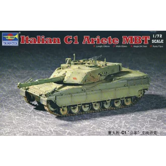 Trumpeter Italian C1 Ariete MBT harcjármű makett