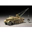 Trumpeter Drehkran 6t auf Zugkraftwagen 18t (Sd.Kfz. 9/1) katonai vontató / teherjármű makett