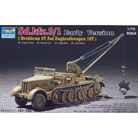 Trumpeter Drehkran SDKFZ 9/1 makett