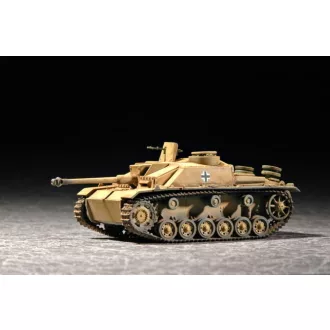 Trumpeter German Sturmgeschütz III harcjármű makett