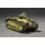Trumpeter French Char B1Heavy Tank harcjármű makett