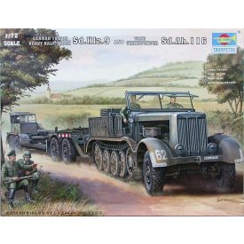 Trumpeter Sd.Kfz.9(18t)Half-Track makett