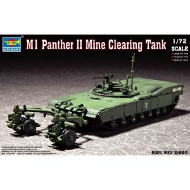Trumpeter M1 Panther II Mine clearing Tank makett