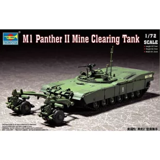   Trumpeter M1 Panther II Mine clearing Tank harcjármű makett