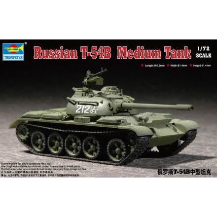Trumpeter Russian T-54B Medium Tank makett