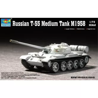 Trumpeter Russian T-55 Medium Tank M1958 harcjármű makett
