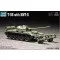 Trumpeter T-55 with KMT-5 harcjármű makett