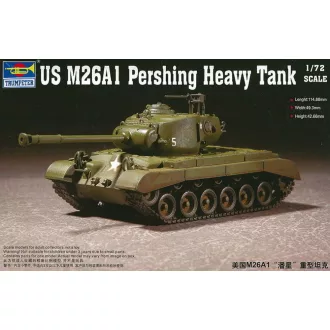 Trumpeter US M26A1 Heavy Tank harcjármű makett