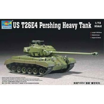 Trumpeter US T26E4 Heavy Tank makett