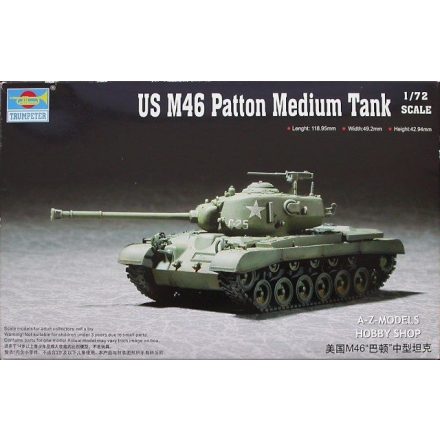 Trumpeter US M46 Patton makett