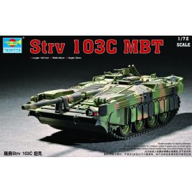 Trumpeter Swedish Strv 103C MBT makett