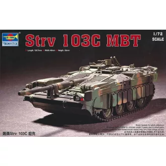 Trumpeter Swedish Strv 103C MBT harcjármű makett