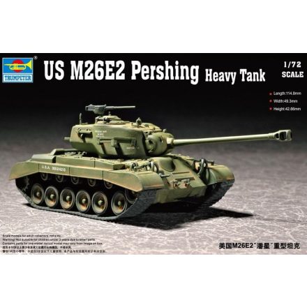 Trumpeter US M26E2 Pershing Heavy Tank makett