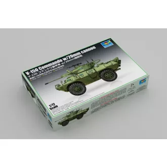   Trumpeter V-150 Commando w/20mm cannon katonai jármű makett